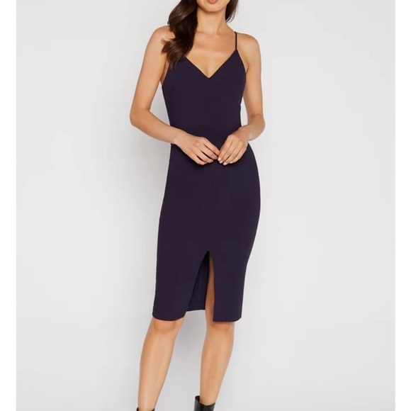 NWT Likely Brooklyn Fitted Midi Dress in Navy - Picture 14 of 14
